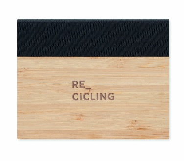 Logotrade promotional product image of: Bamboo sticky note memo pad